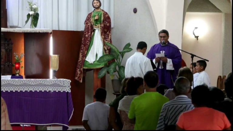 Msza Święta – Puerto Fermin El Tirano – Iglesia del Carmen