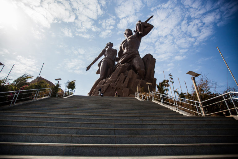 Pomnik Afrykańskiego Odrodzenia, Dakar, Senegal