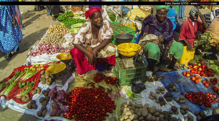 Bazar w Senegalu