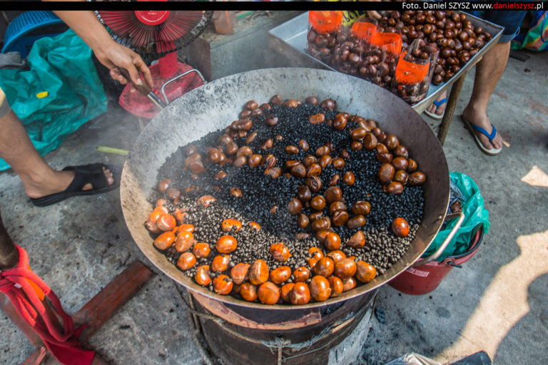 Birma – prażone – pieczone kasztany