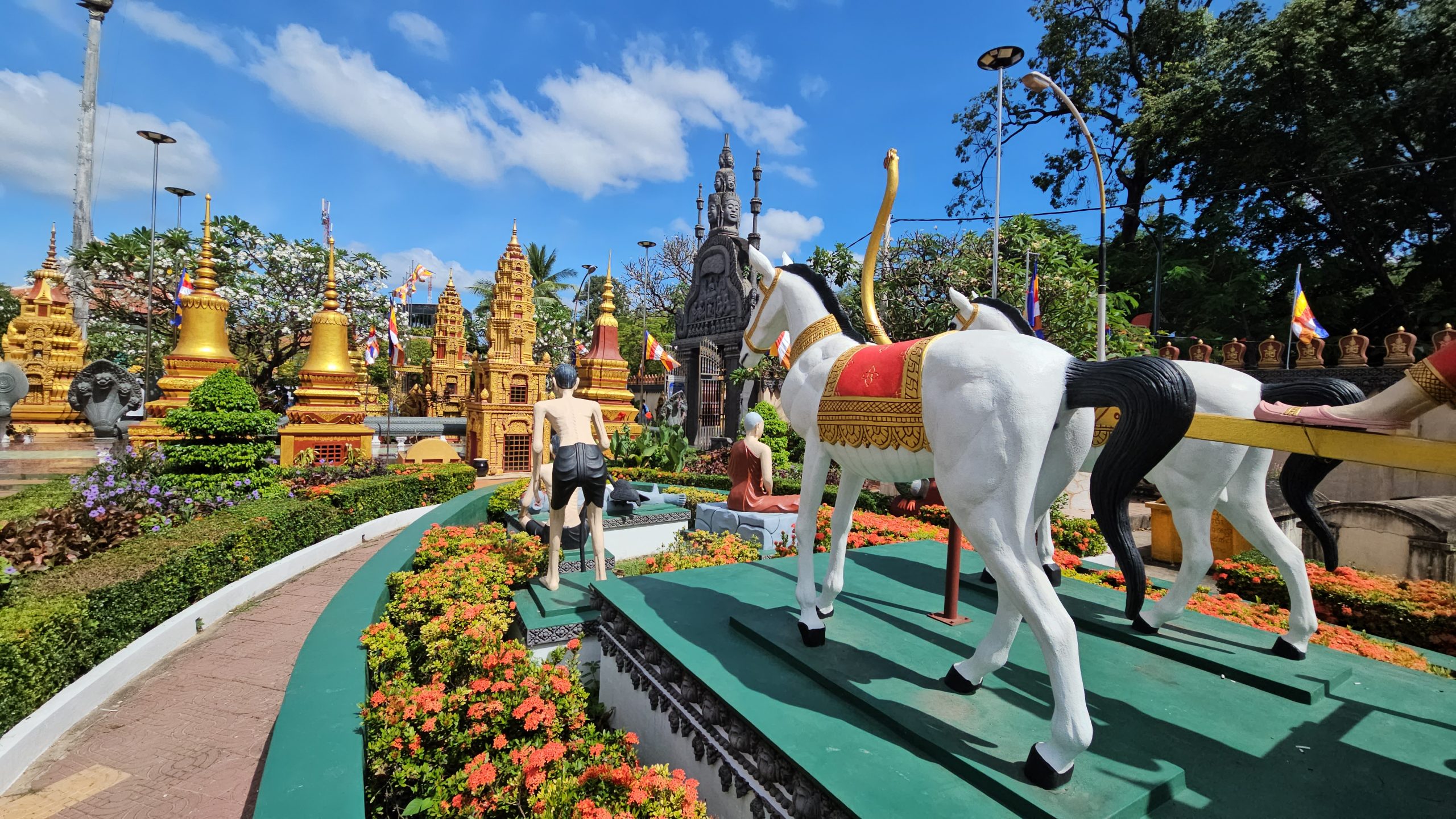 Wat Preah Prom Rath, kompleks świątyń buddyjskich w Siem Reap