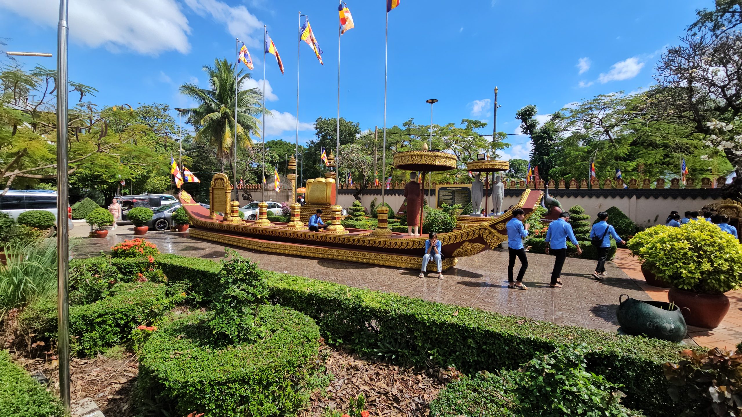 Wat Preah Prom Rath, kompleks świątyń buddyjskich w Siem Reap